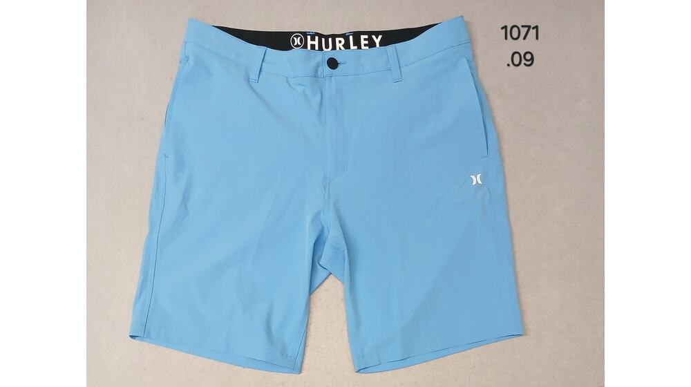 Hurley's (36) Blue Phantom Hybrid Golf Dri-Fit Walk Shorts